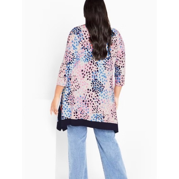 Women's Multicolor Patterned Top - Picture 3 of 6